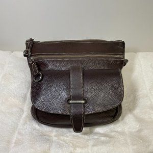 Roots Crossbody Leather Bag